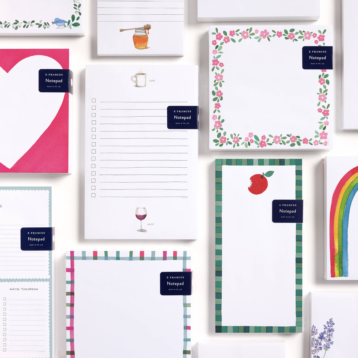 Happy Plaid Chunky Notepad