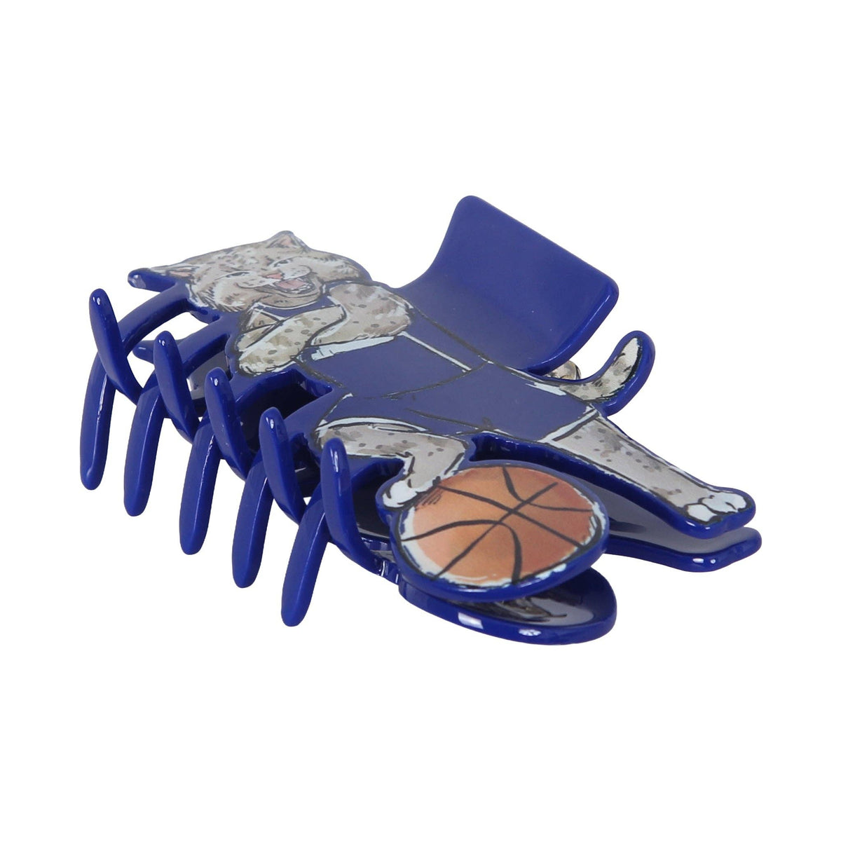 Basketball Wildcat Hair Clip