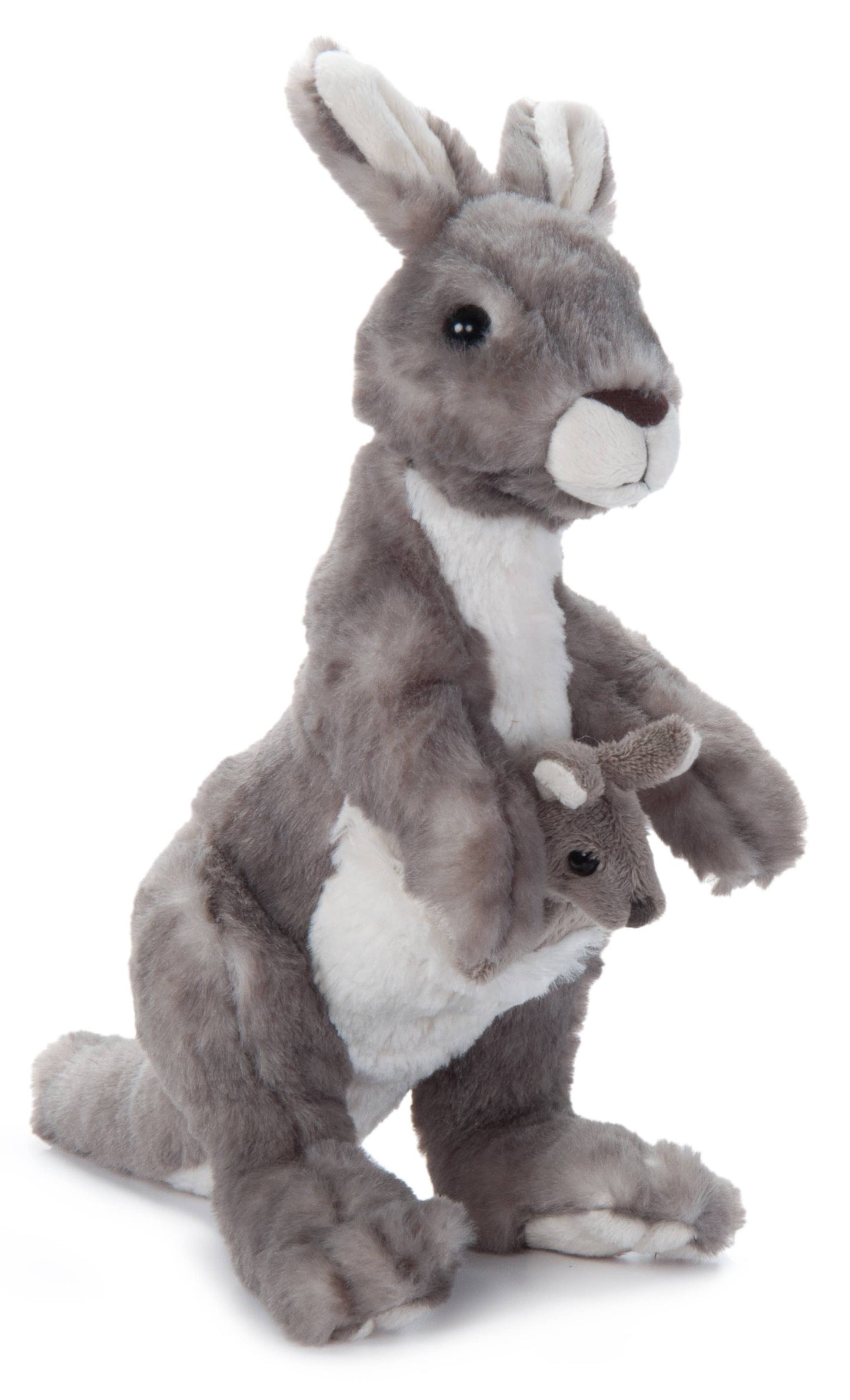 Kangaroo Mom & Baby Plush