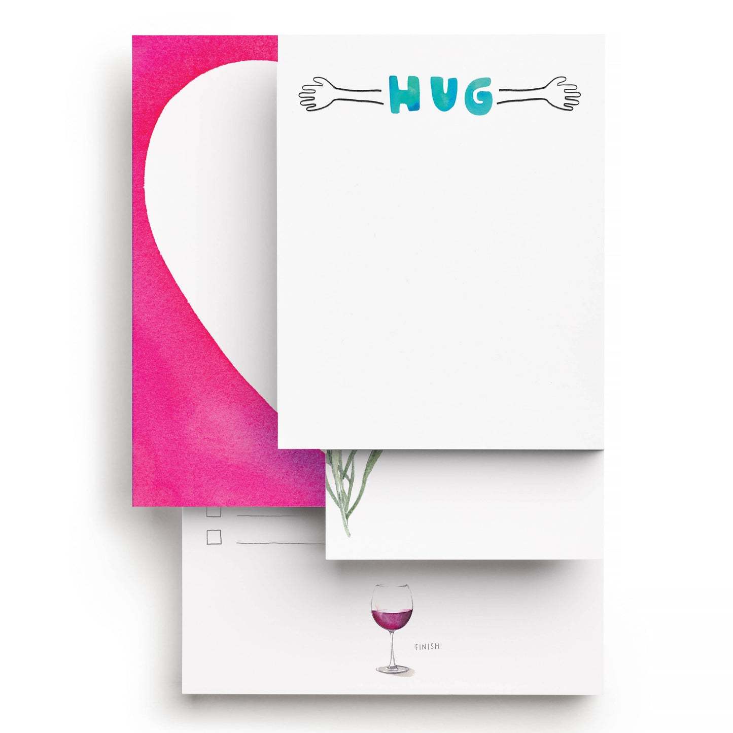 Happy Dots Exclamation Square Notepad