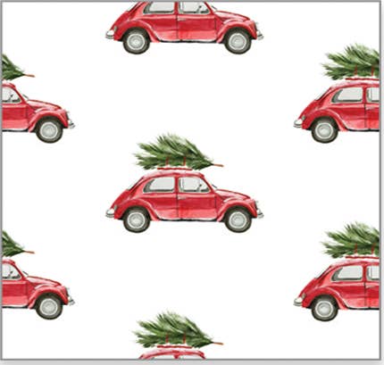 Continuous Roll Gift Wrap | Christmas Car