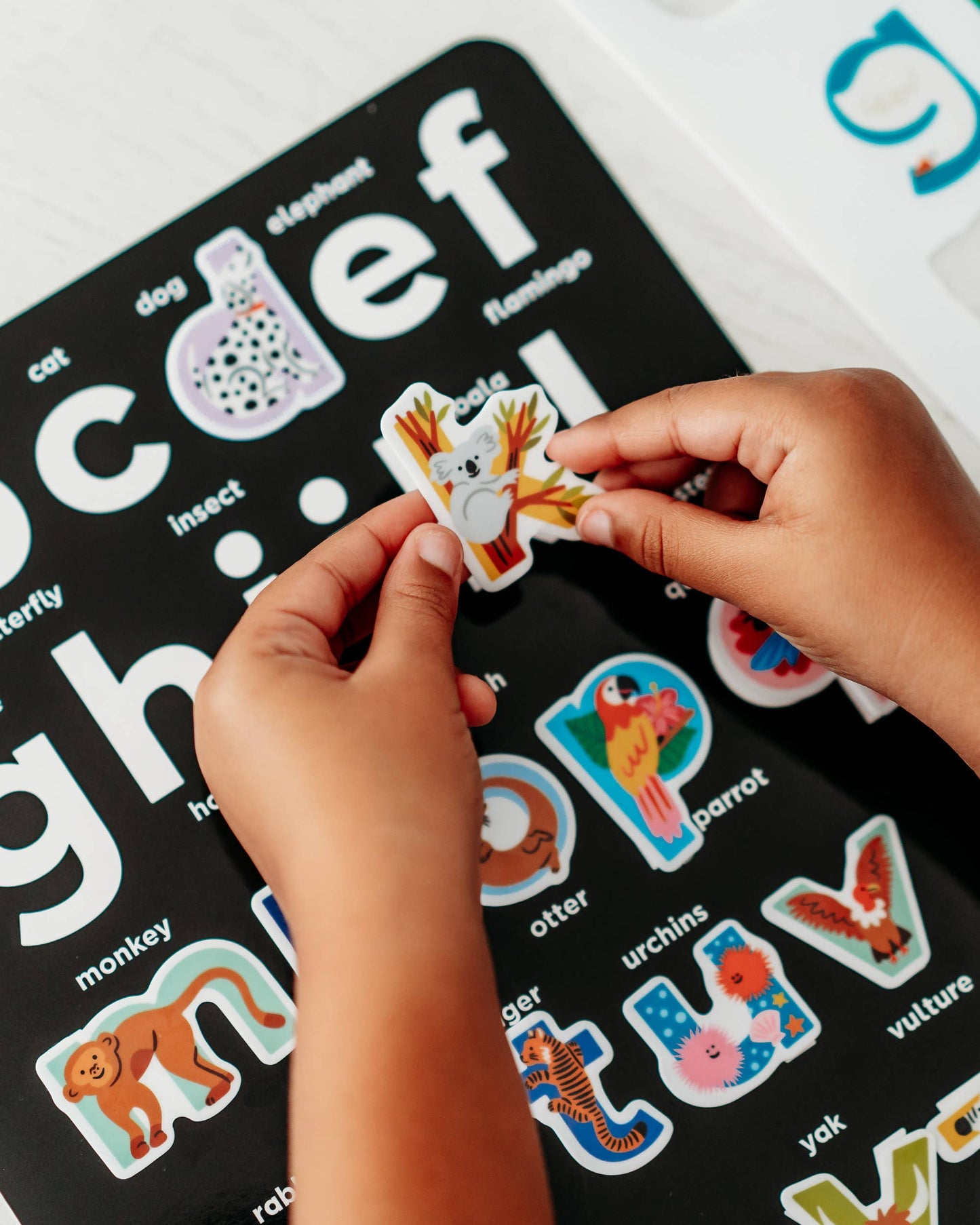 8 A to Z Restickable Alphabet8