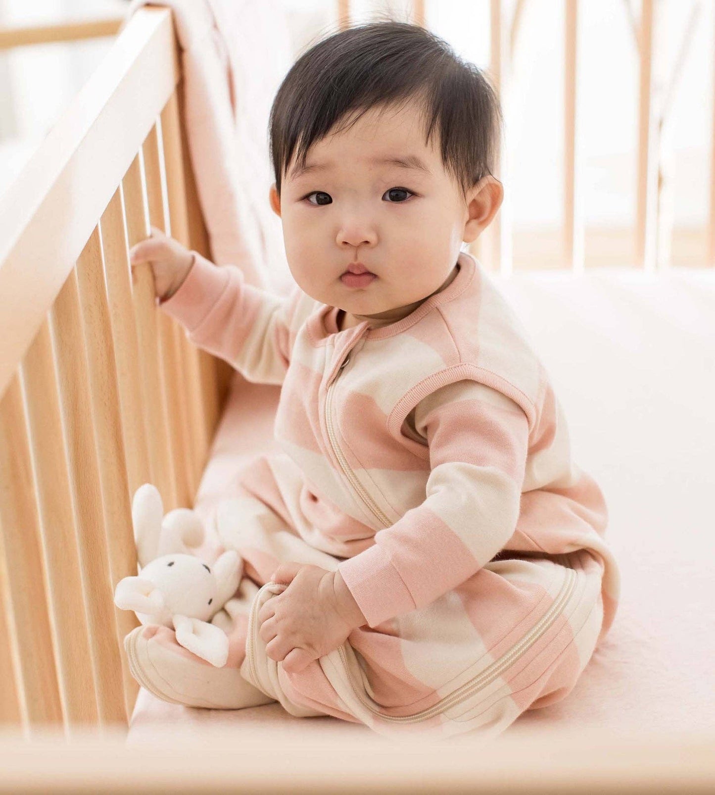 Rugby Stripe Organic Wearable Blanket