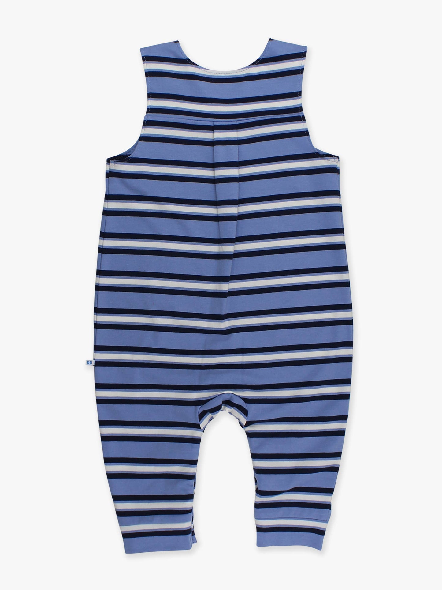 Baby Blue Stripe Knit Longall