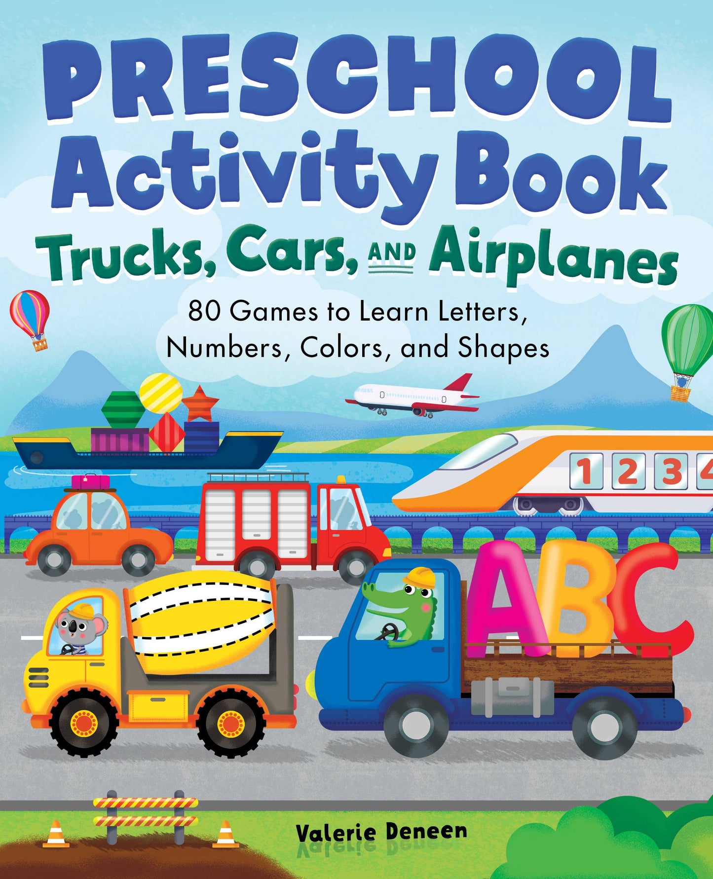 Preschool Activity Trucks, Cars, and Airplanes