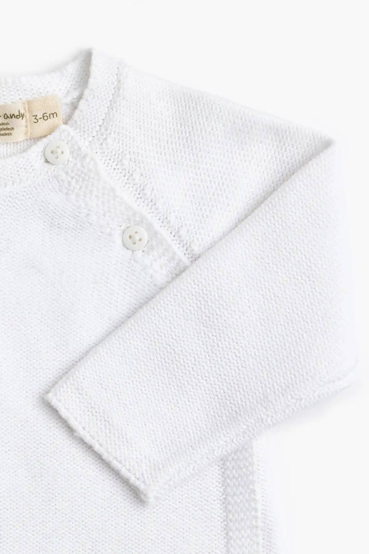 Little Darling Sweater Set White