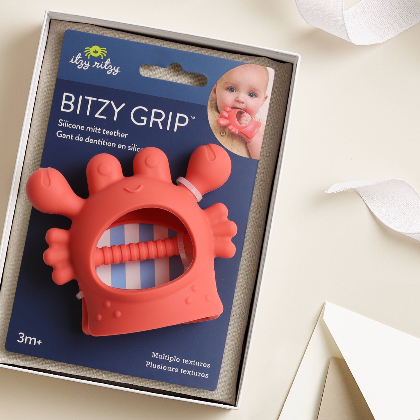 Crab Bitzy Grip™ Teether