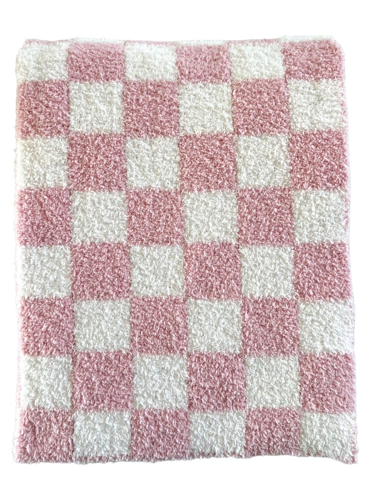 Phufy® Bliss Rose Checkerboard Blanket