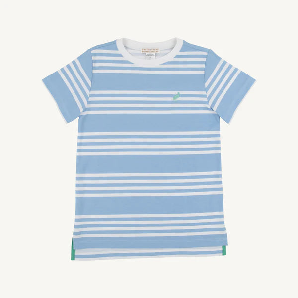 Carter Crewneck in Saddle Ridge Sky