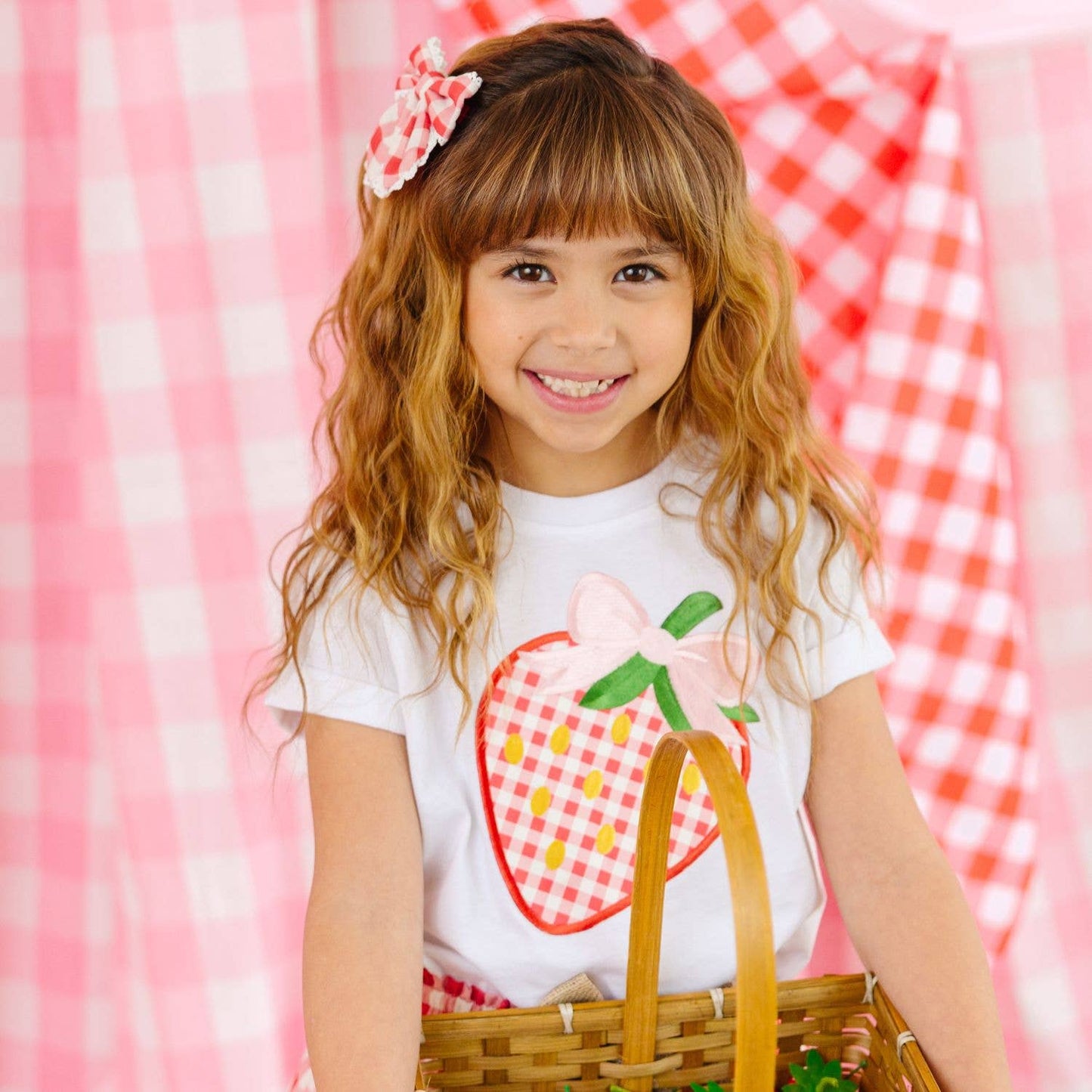 Red Gingham Bow