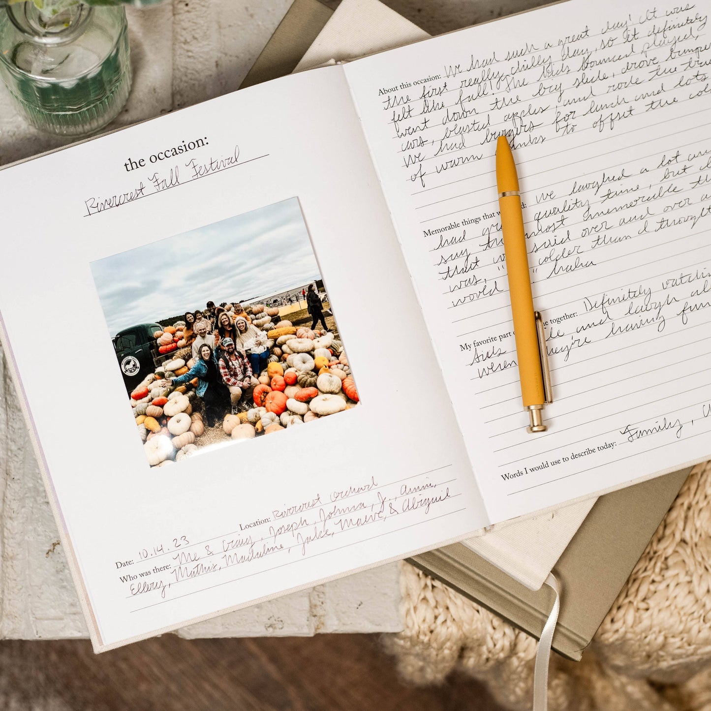 Grandparent Memory Book & Album