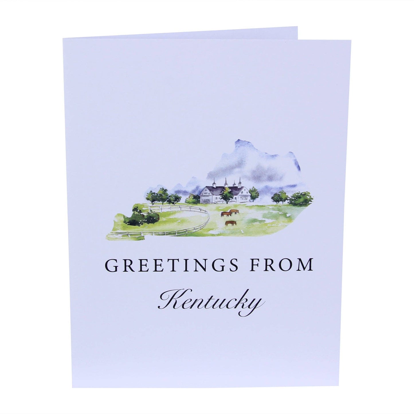Greetings From Kentucky Card