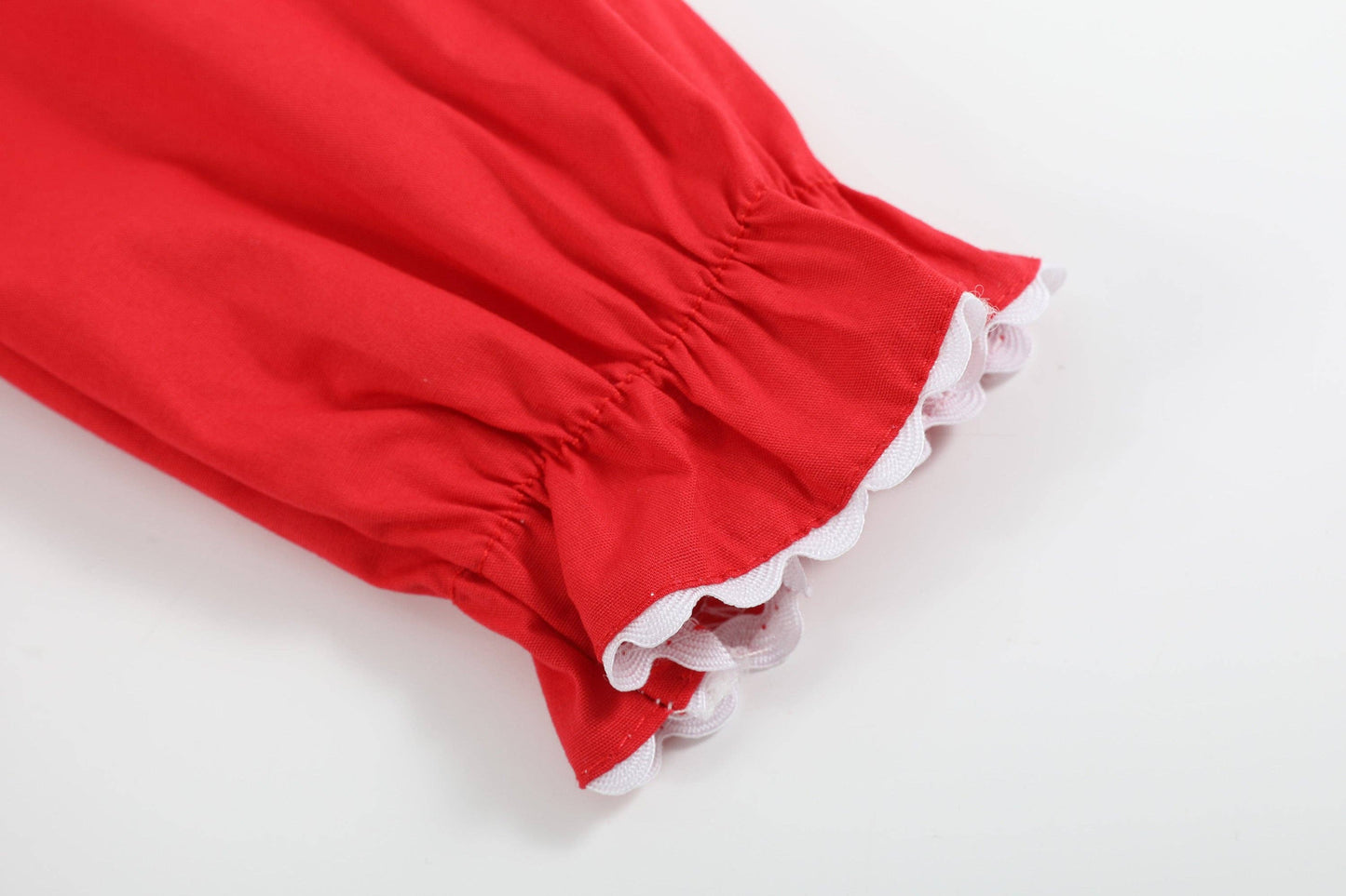 Red Ruffle Tree Dress