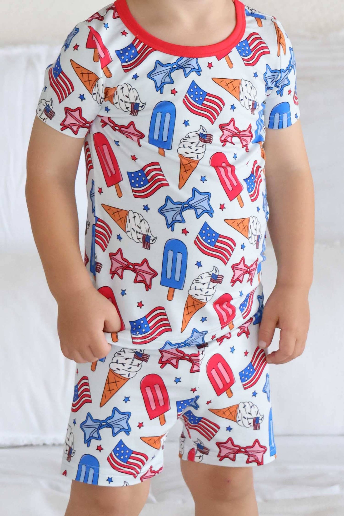 Red, White & Cool PJs