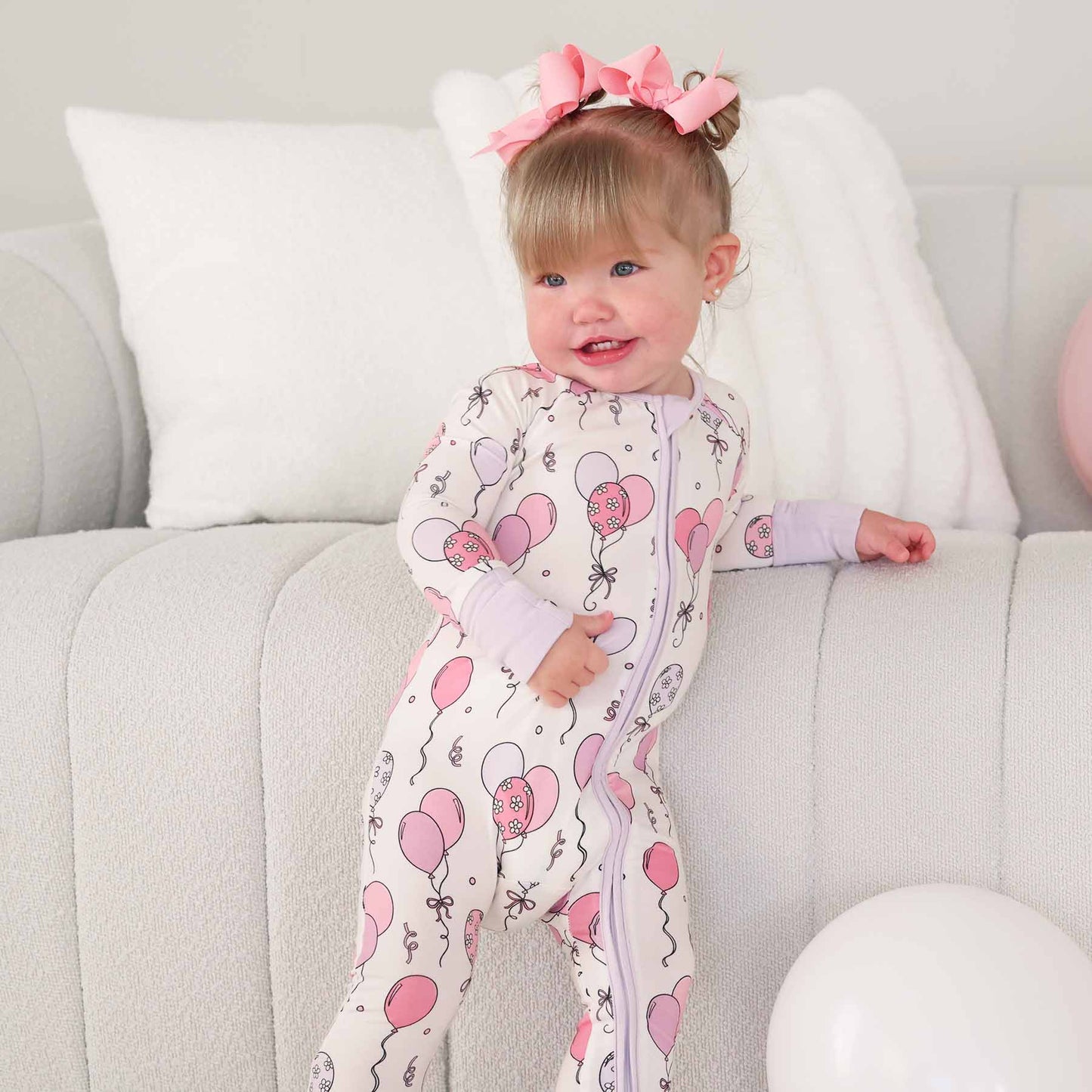Balloon Convertible Zip Romper