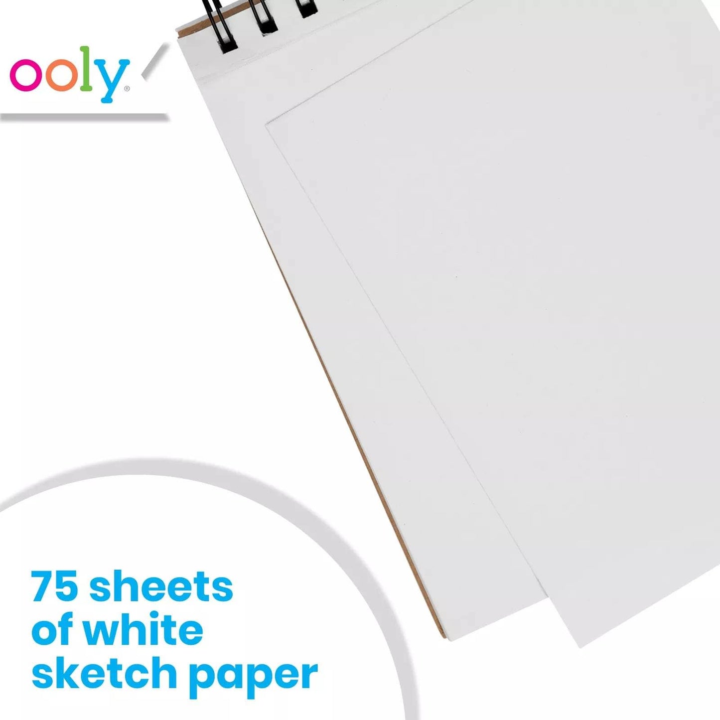 Small White Paper Sketchbook