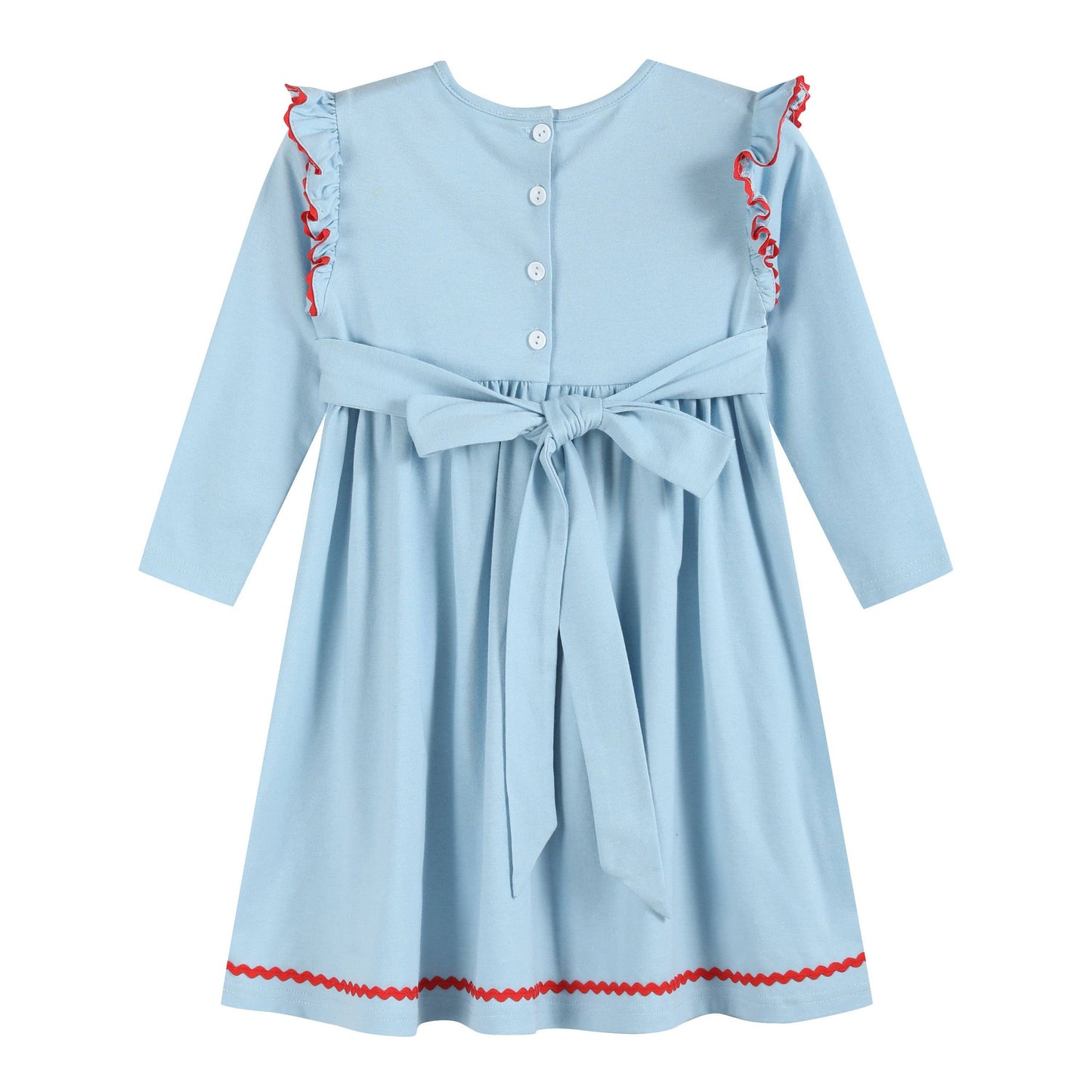 Smocked Tree Knit Dress