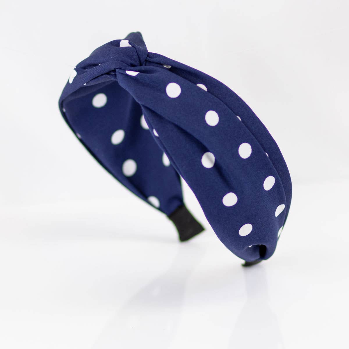 Polka Dot Twisted Headband