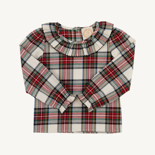 Ramona Ruffle Shirt Flannel
