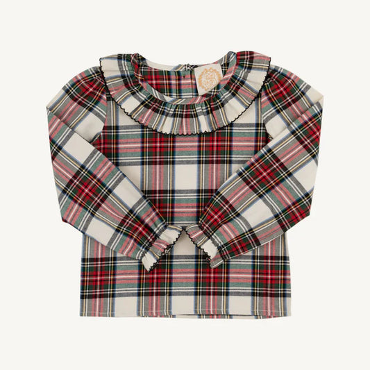 Ramona Ruffle Shirt Flannel