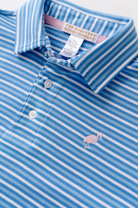 Prim & Proper Polo in Sumner Stripe
