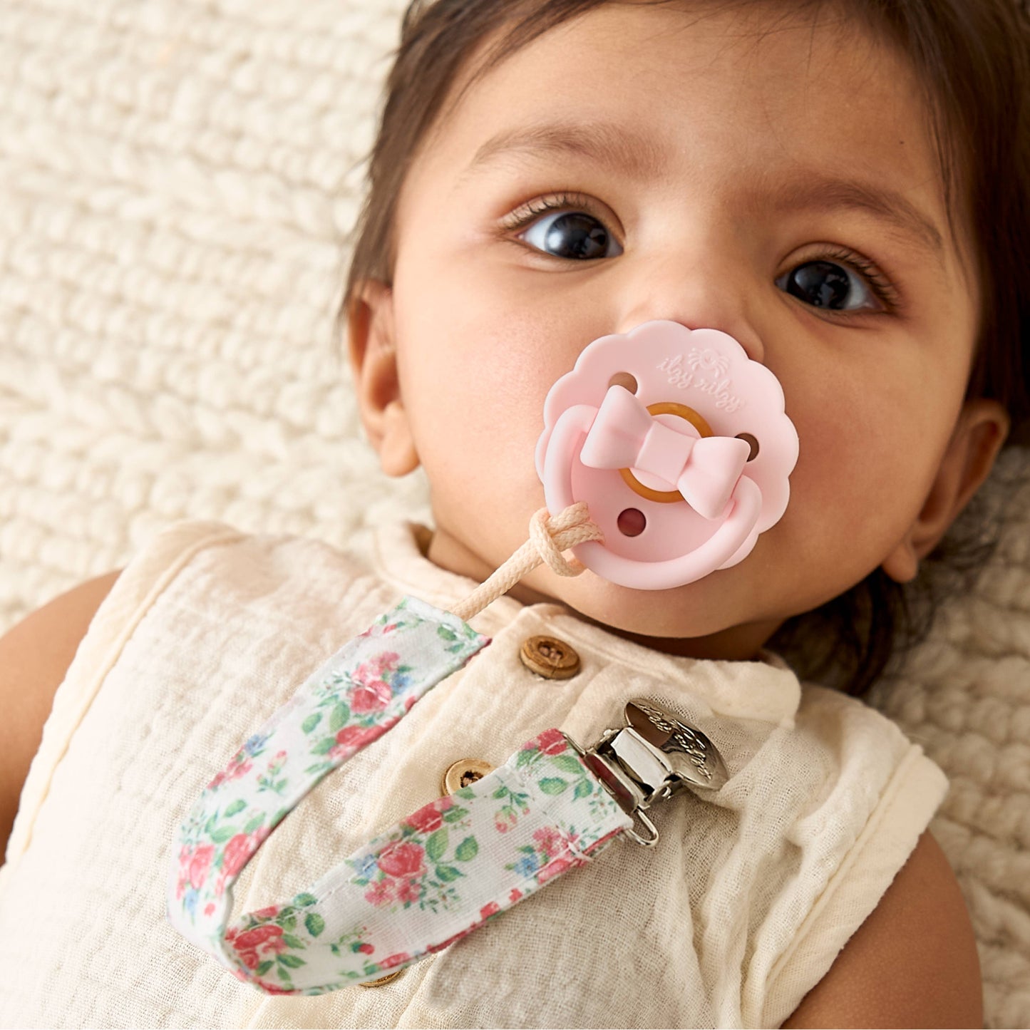 Itzy Clip™ Fabric Pacifier Strap
