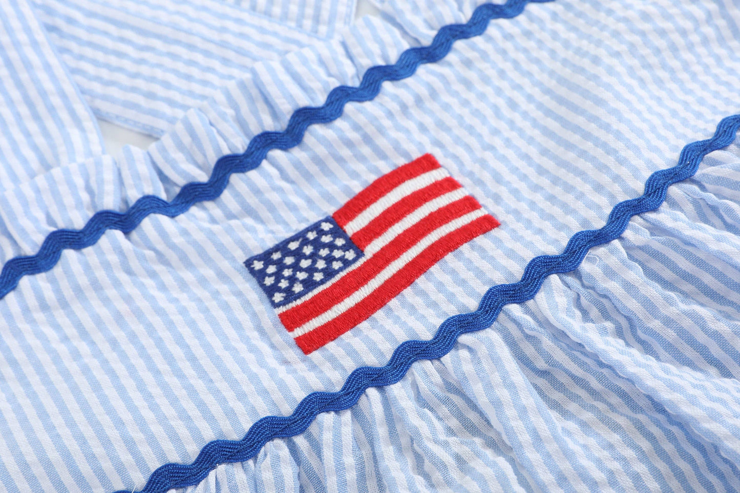 USA Flag Layered Sundress