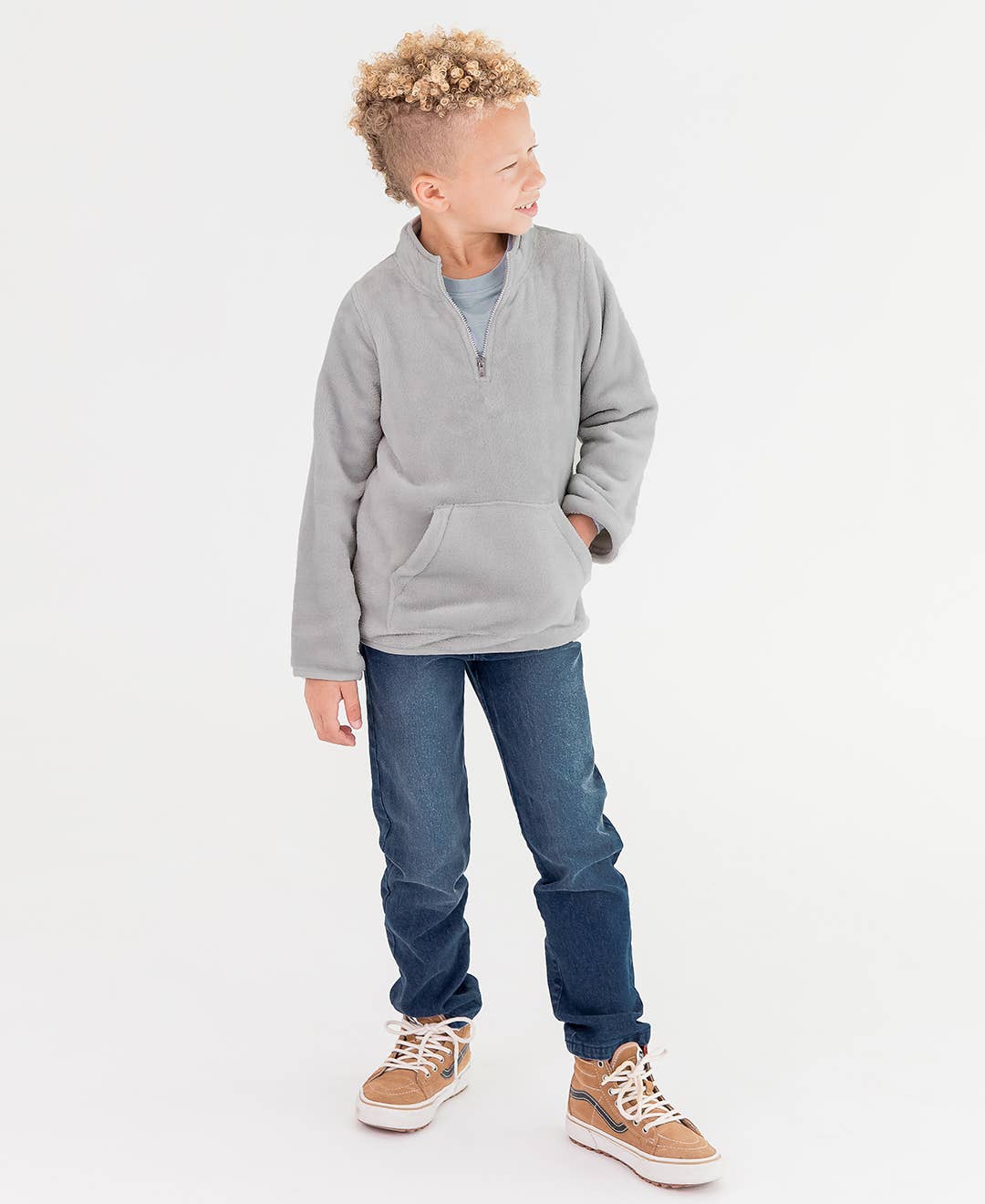 Boys Medium Wash Jeans
