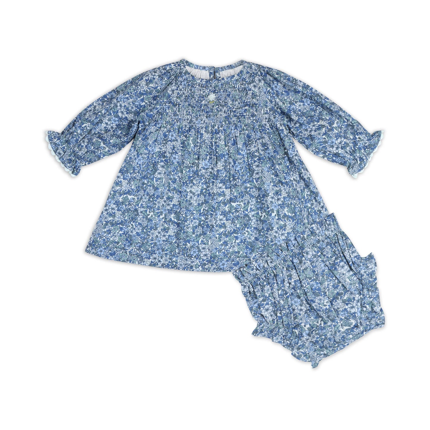 Cecilia Floral Organic Dress Set