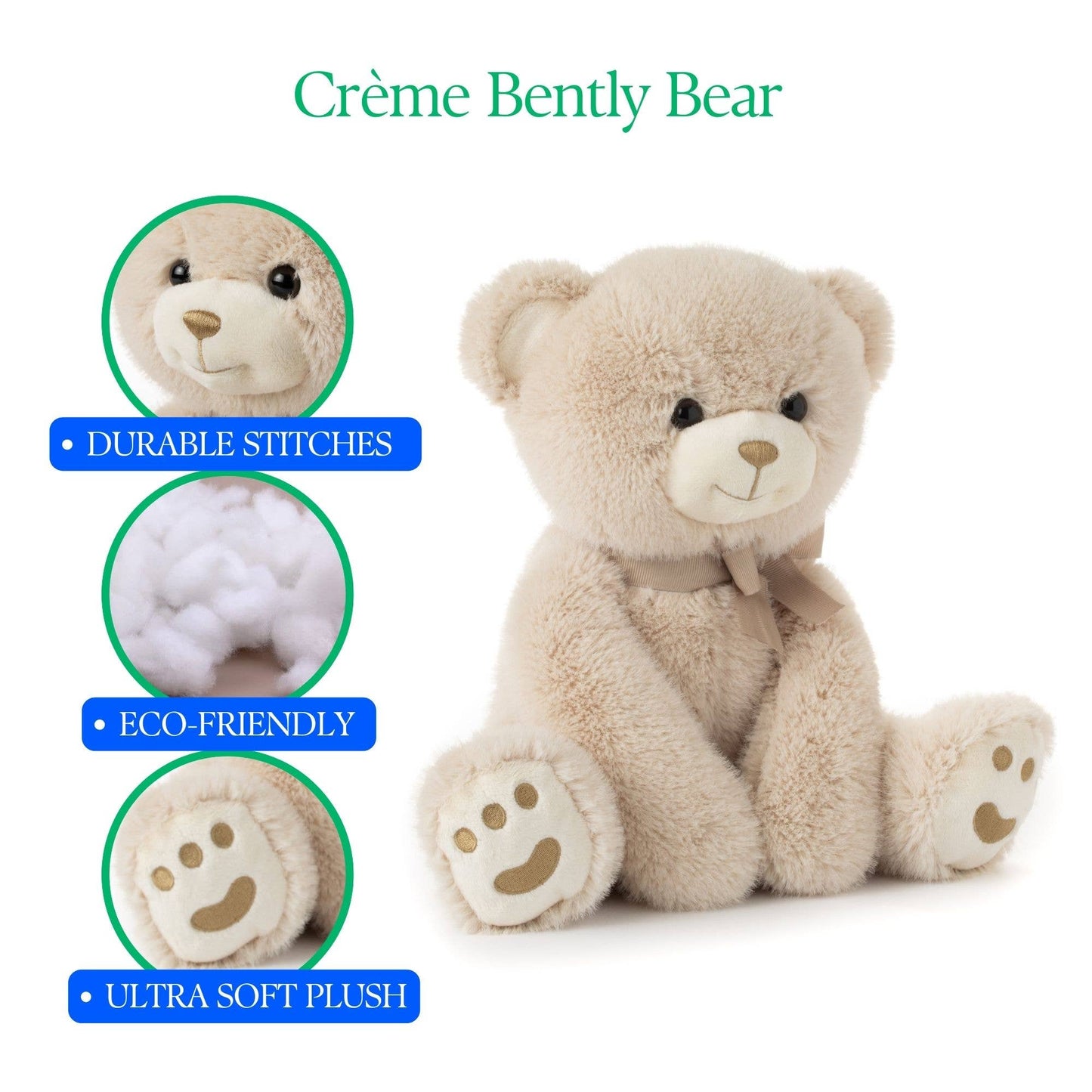 Bently Bear Crème 10" Plush