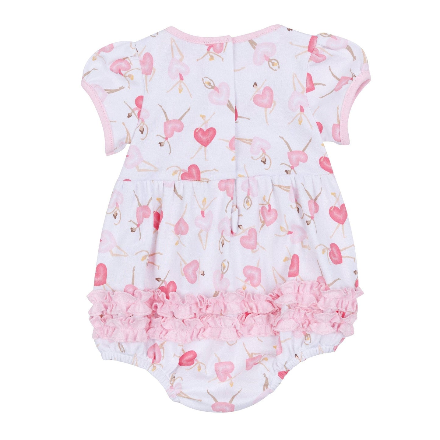 Dancing Hearts Short Sleeve Bubble
