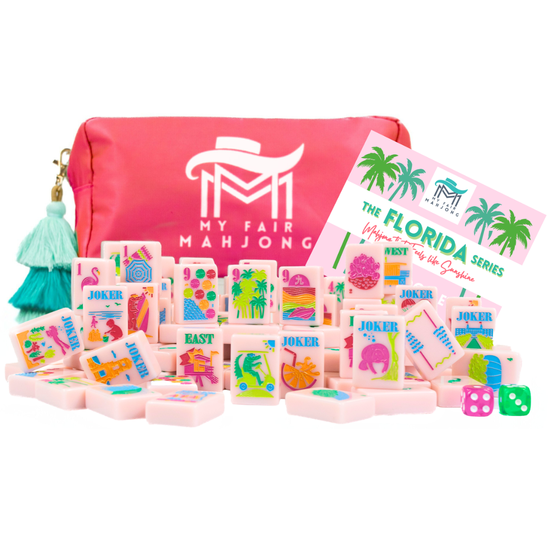 Florida Series Mahjong Tile Set