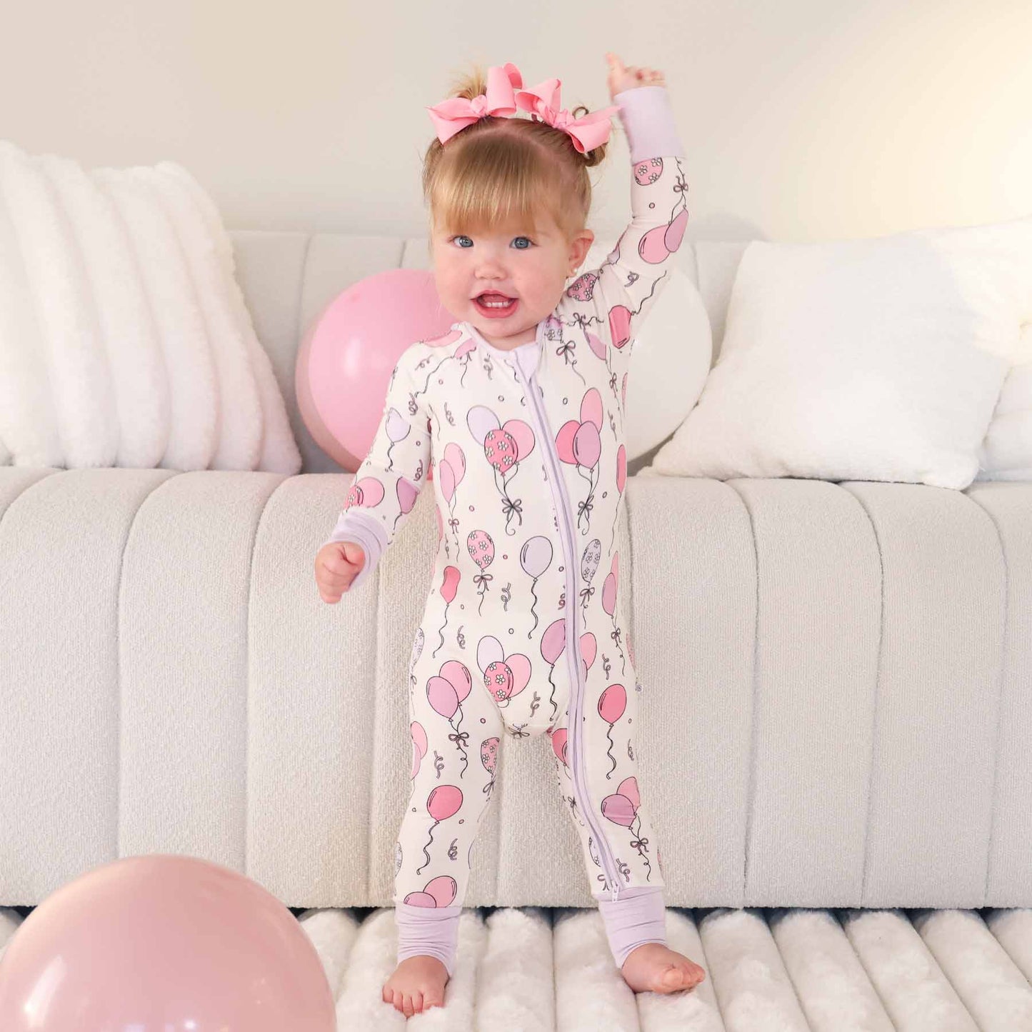 Balloon Convertible Zip Romper