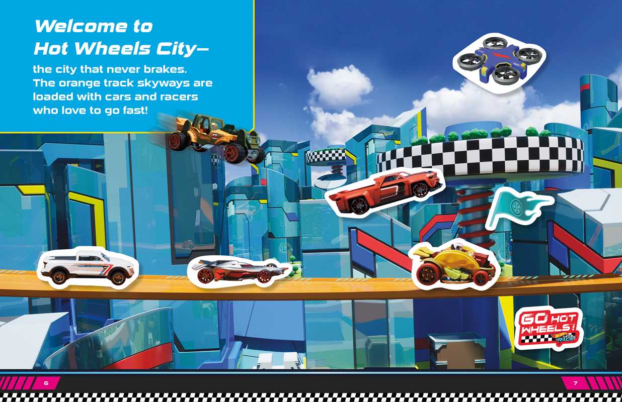 Hot Wheels Sticker Book