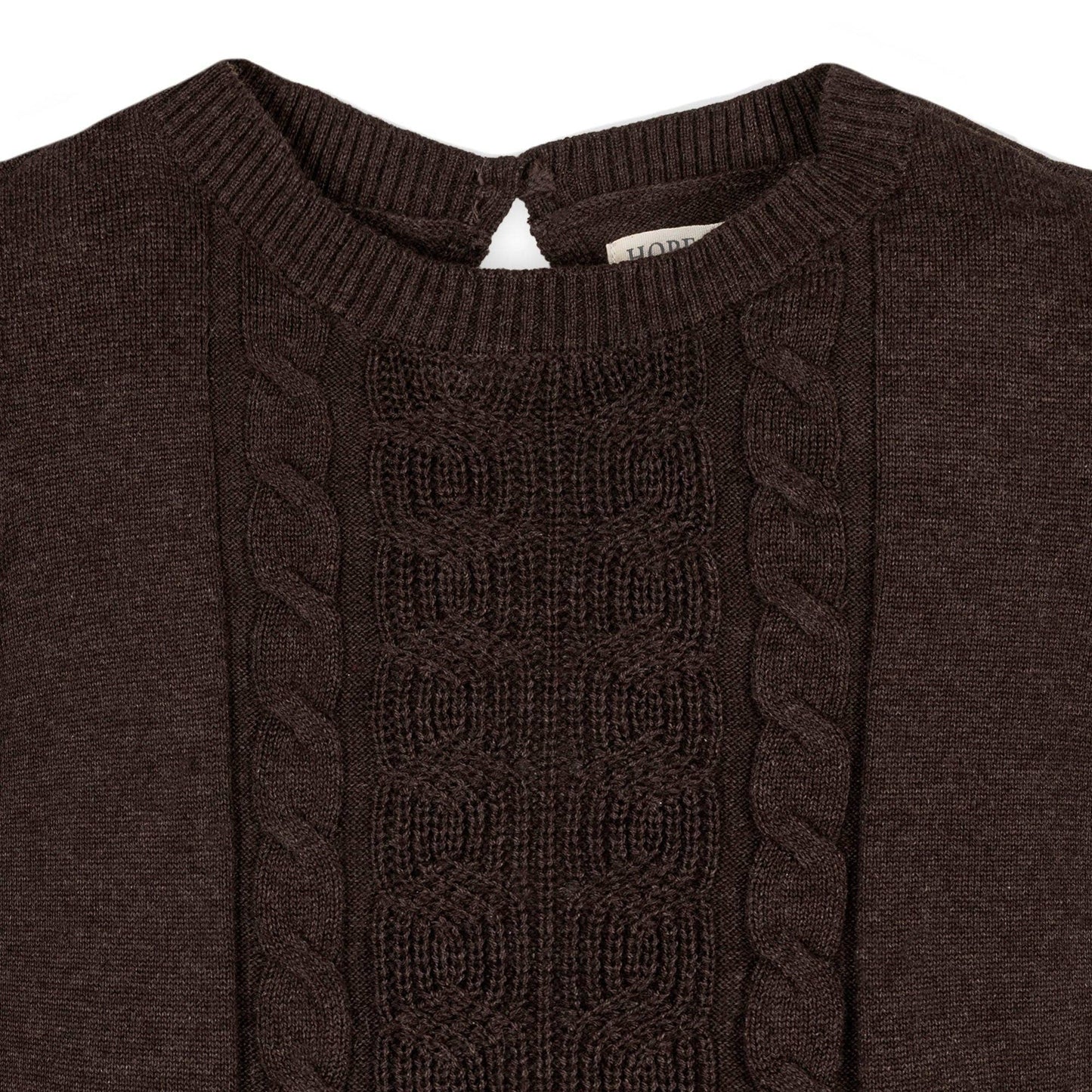 Organic Flutter Sleeve Sweater Dress