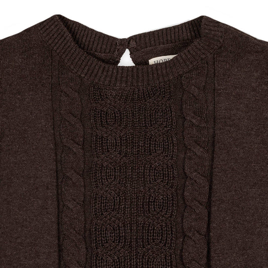 Organic Flutter Sleeve Sweater Dress