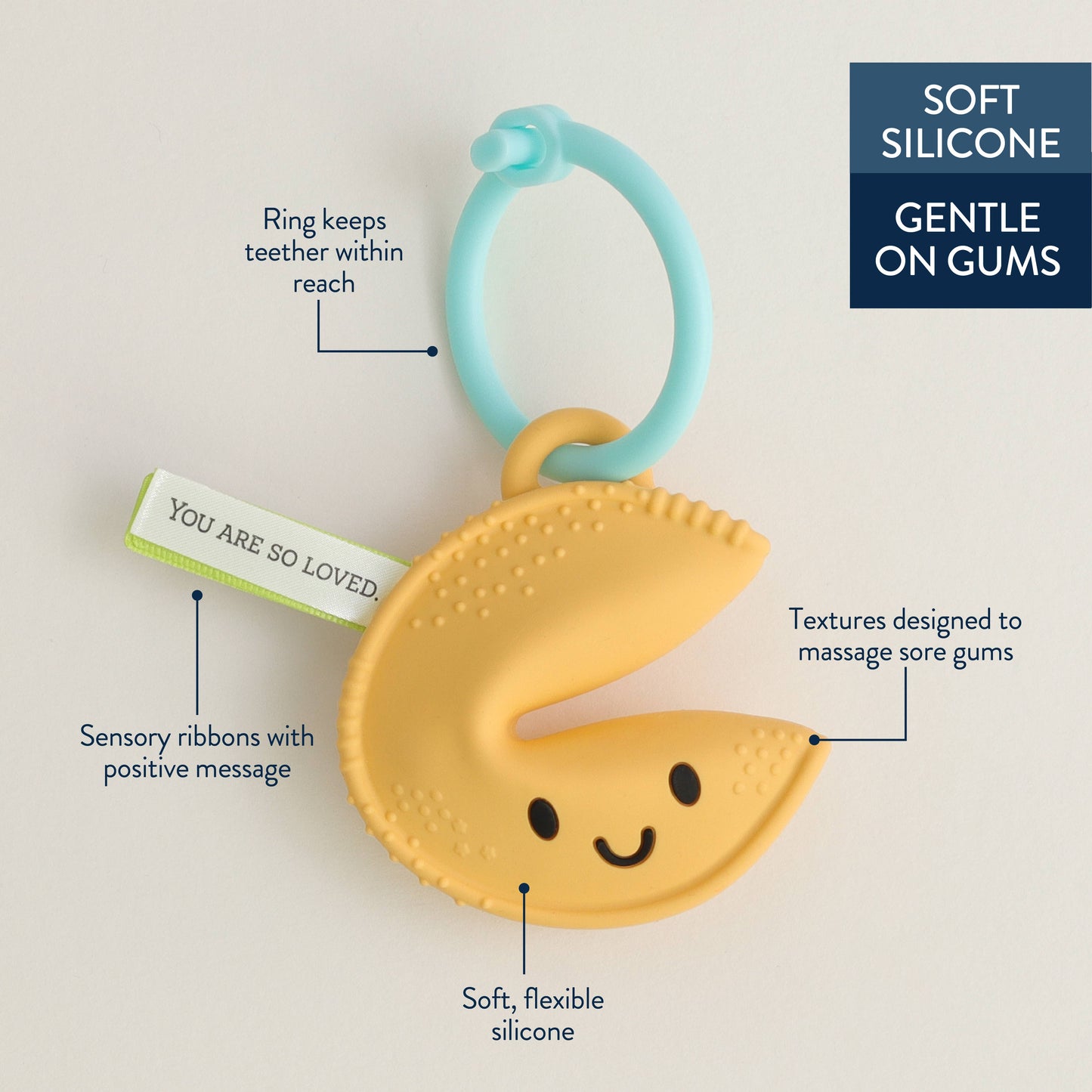 Fortune Cookie Itzy Teether