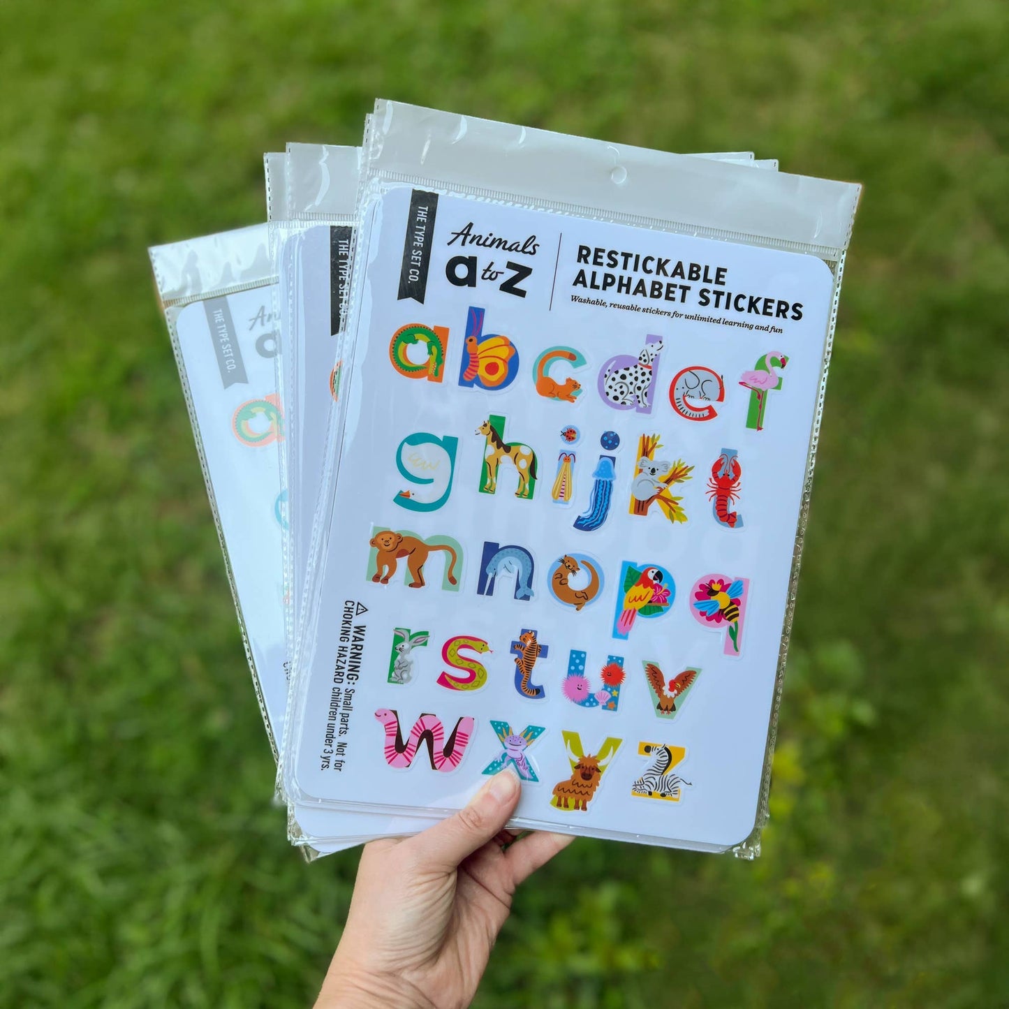 8 A to Z Restickable Alphabet8