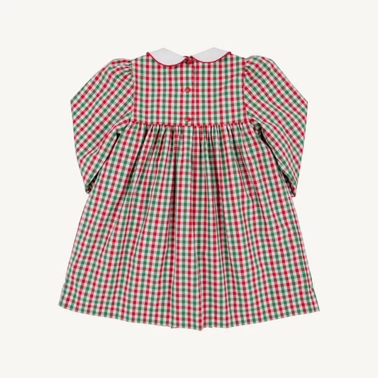 Della Marie Dress Red Plaid