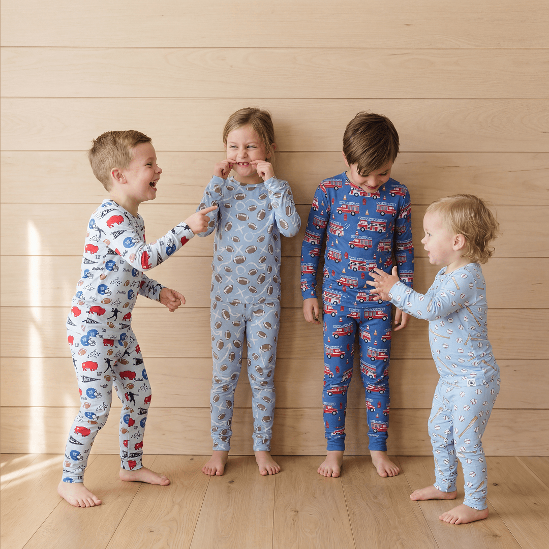 Big Kid Pajama Football