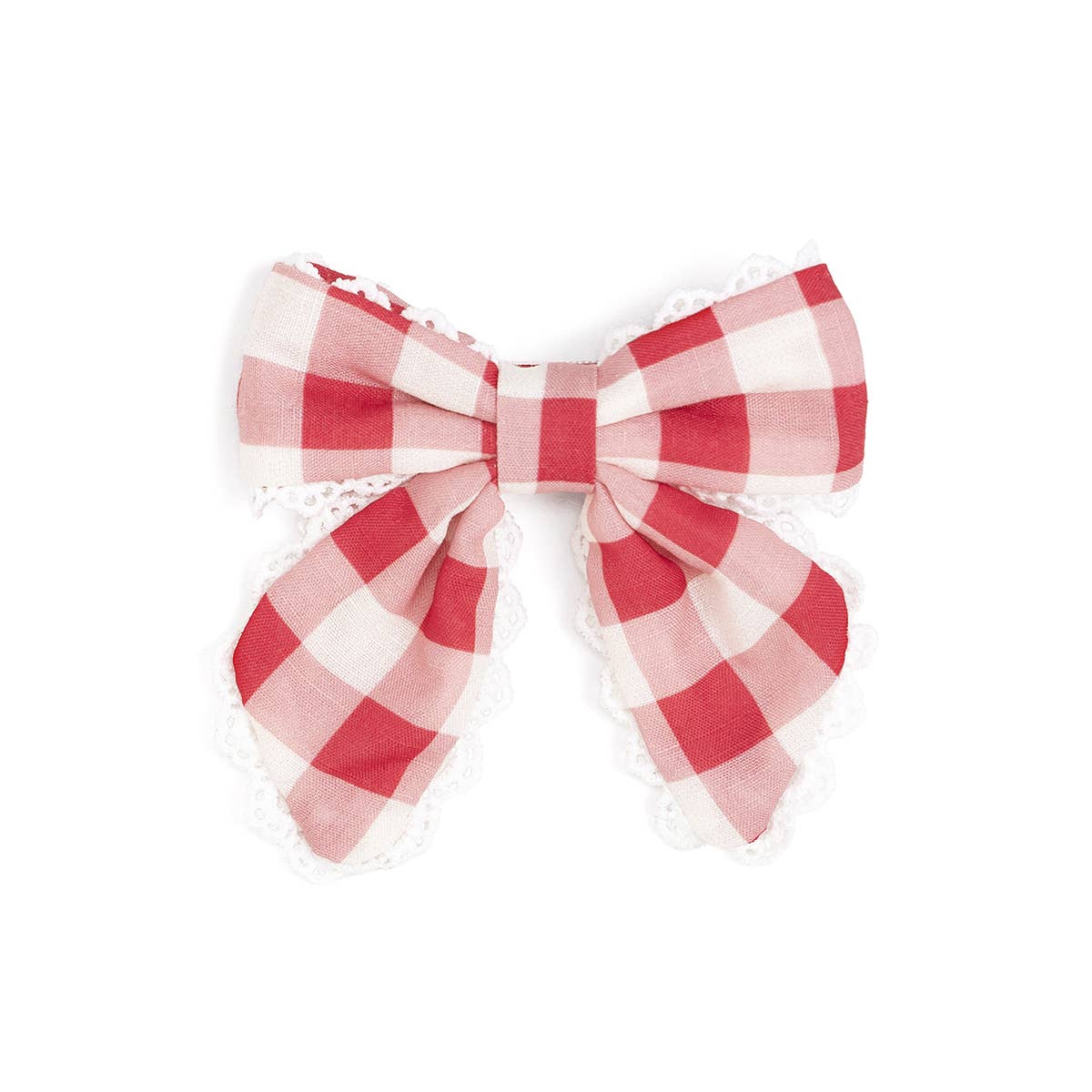 Red Gingham Bow