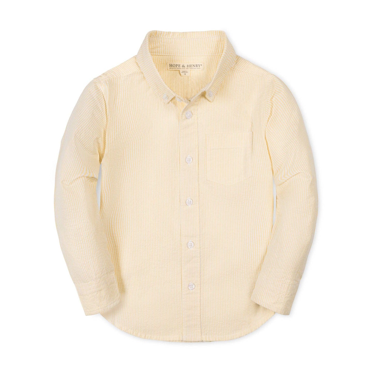 Organic Seersucker Shirt
