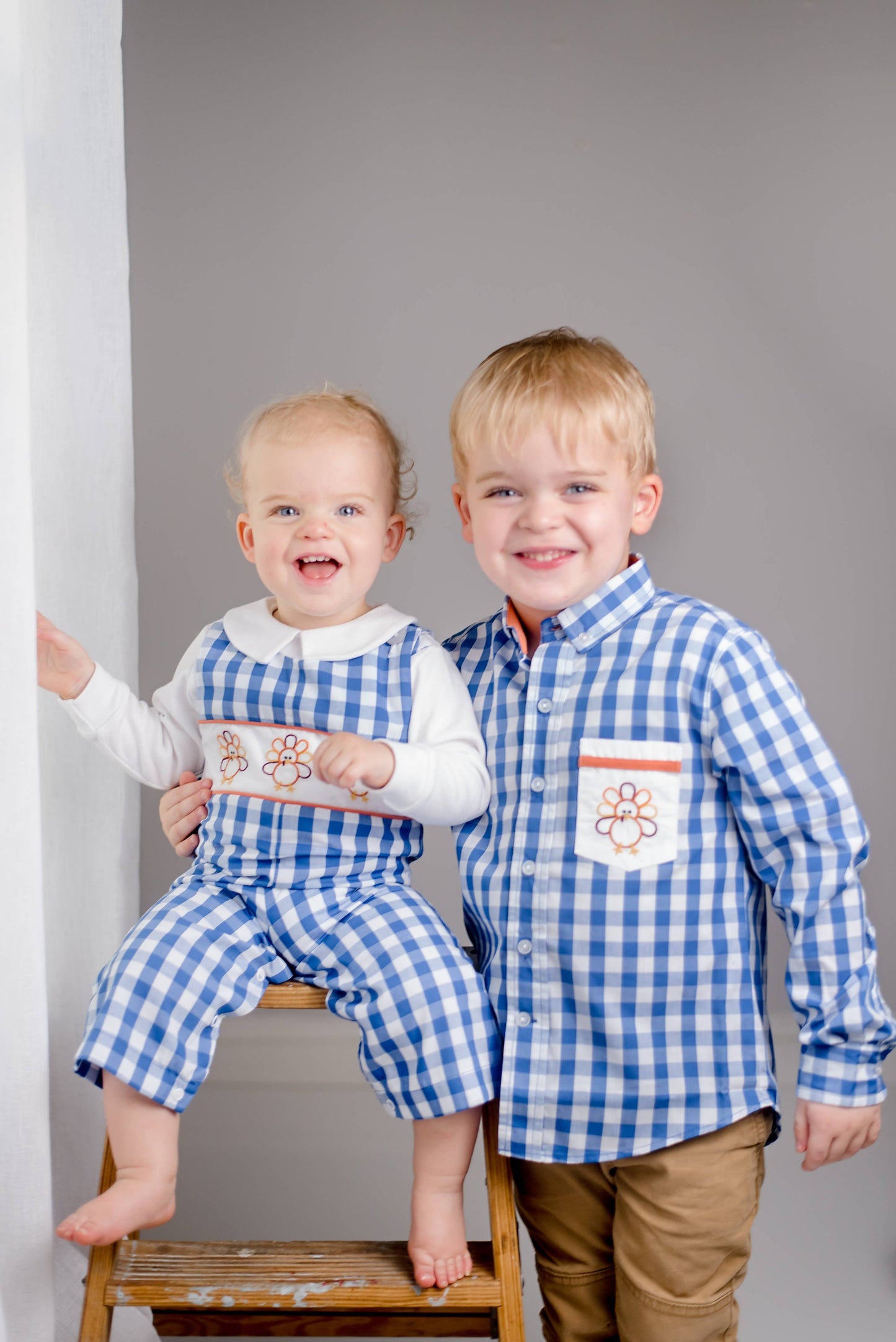 Turkey Gingham Button Down