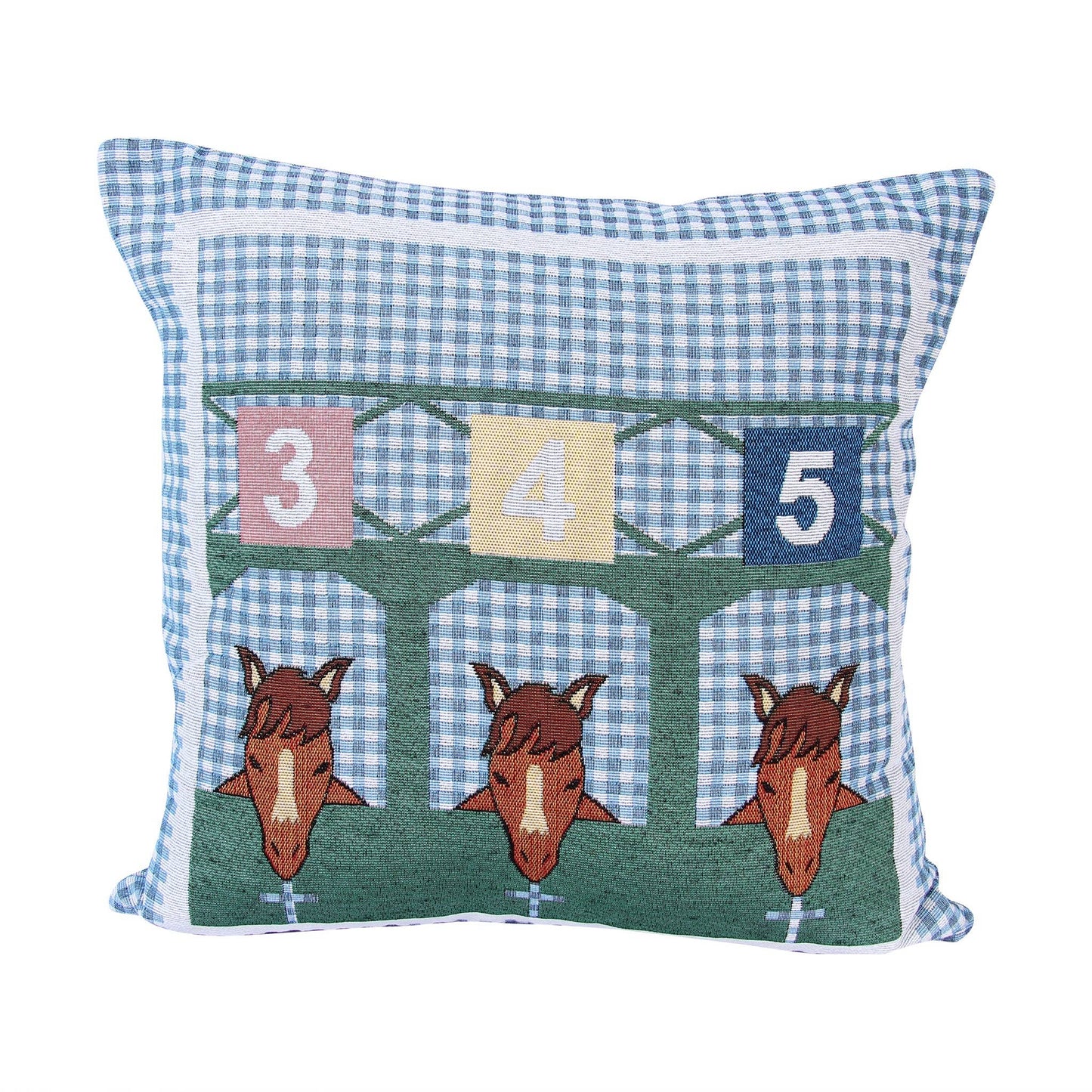Starting Gate Pillow (Blue)