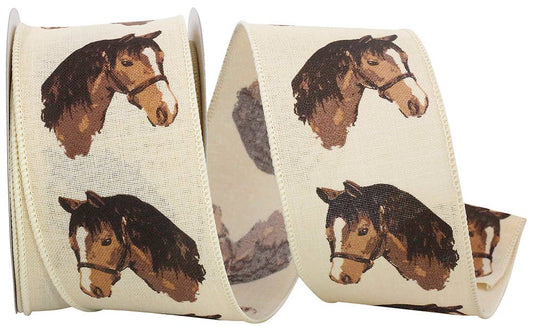 Horse Muslin Wired 2.5"