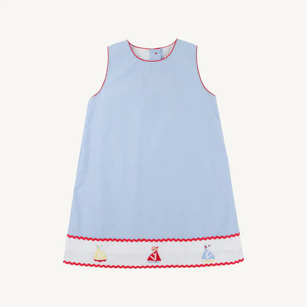 Annie Apron Dress Sailboat