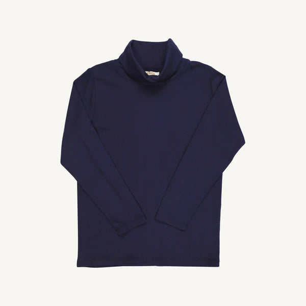 Tatum's Turtleneck in Nantucket Navy