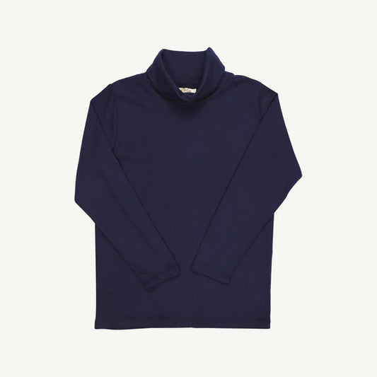 Tatum's Turtleneck in Nantucket Navy