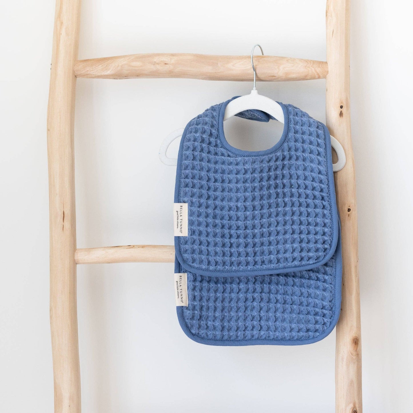 Reversible Bib/Burp Set Rain