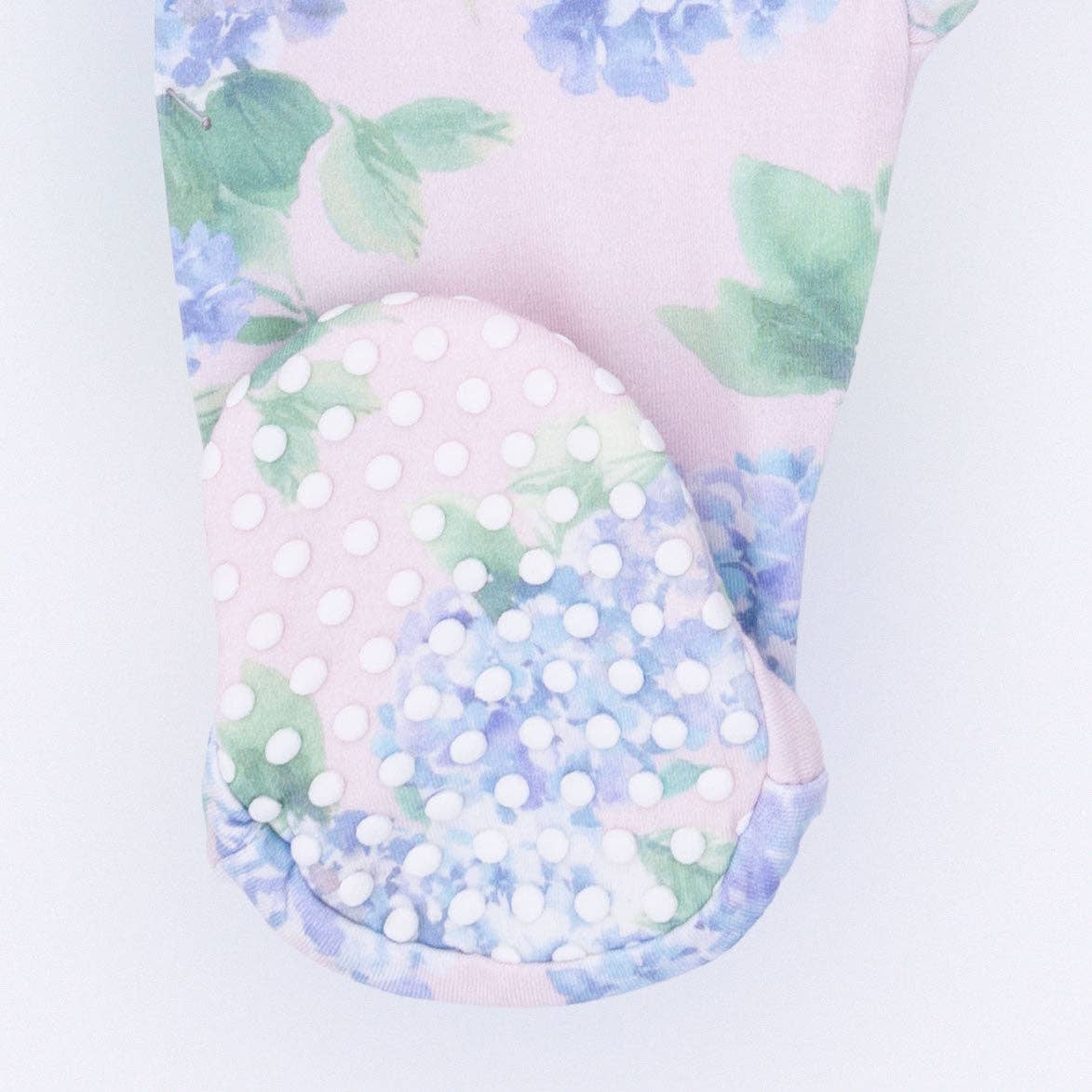 Hydrangeas Zipper Footie